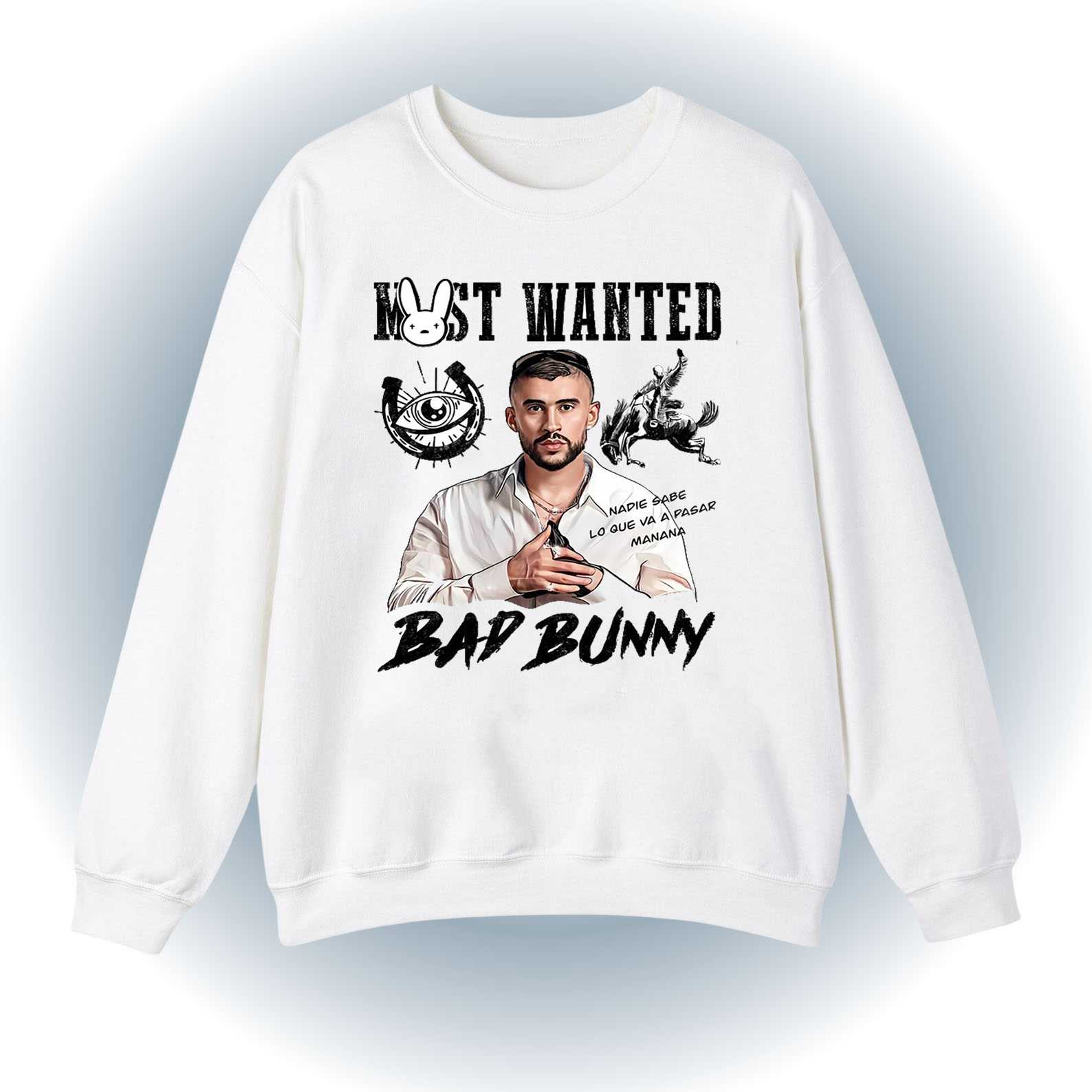 Bad Bunny El Conejo - Most Wanted Legacy Sweatshirt