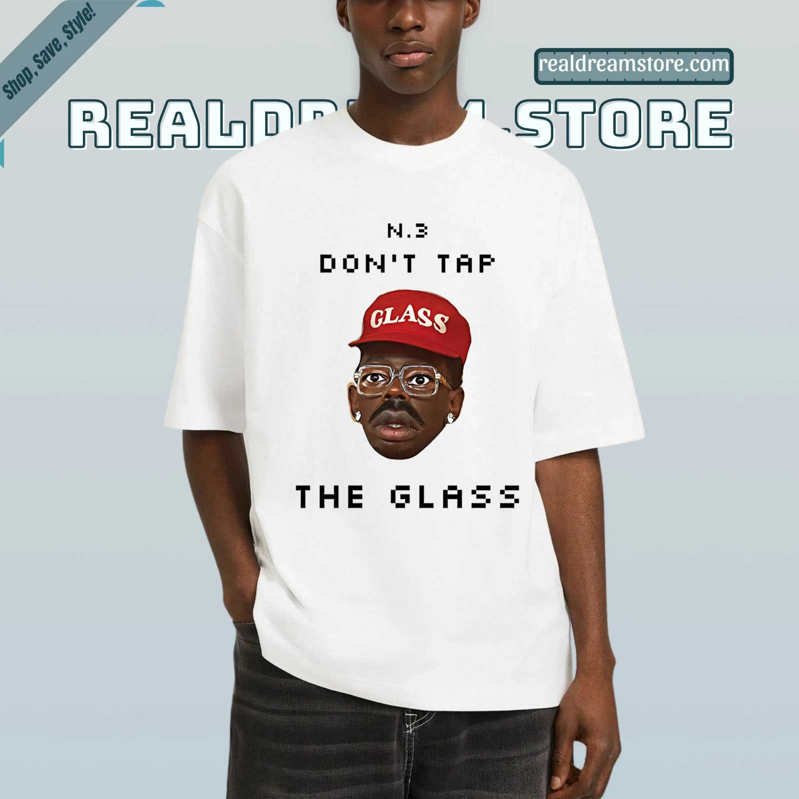 Tyler The Creator Shirt - Glass Hat Meme Rap Humor Tee Tyler The Creator Shirt - Glass Hat Meme Rap Humor Tee