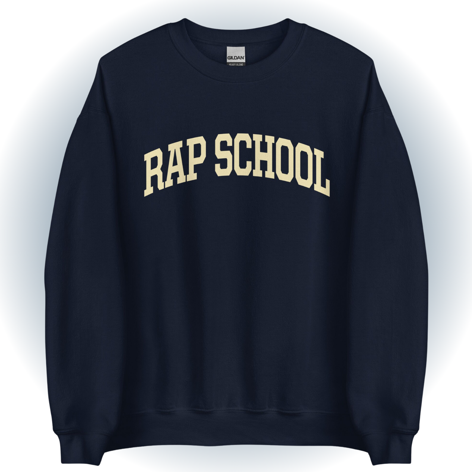 Rap School Sweatshirt - Vintage Hip Hop Style