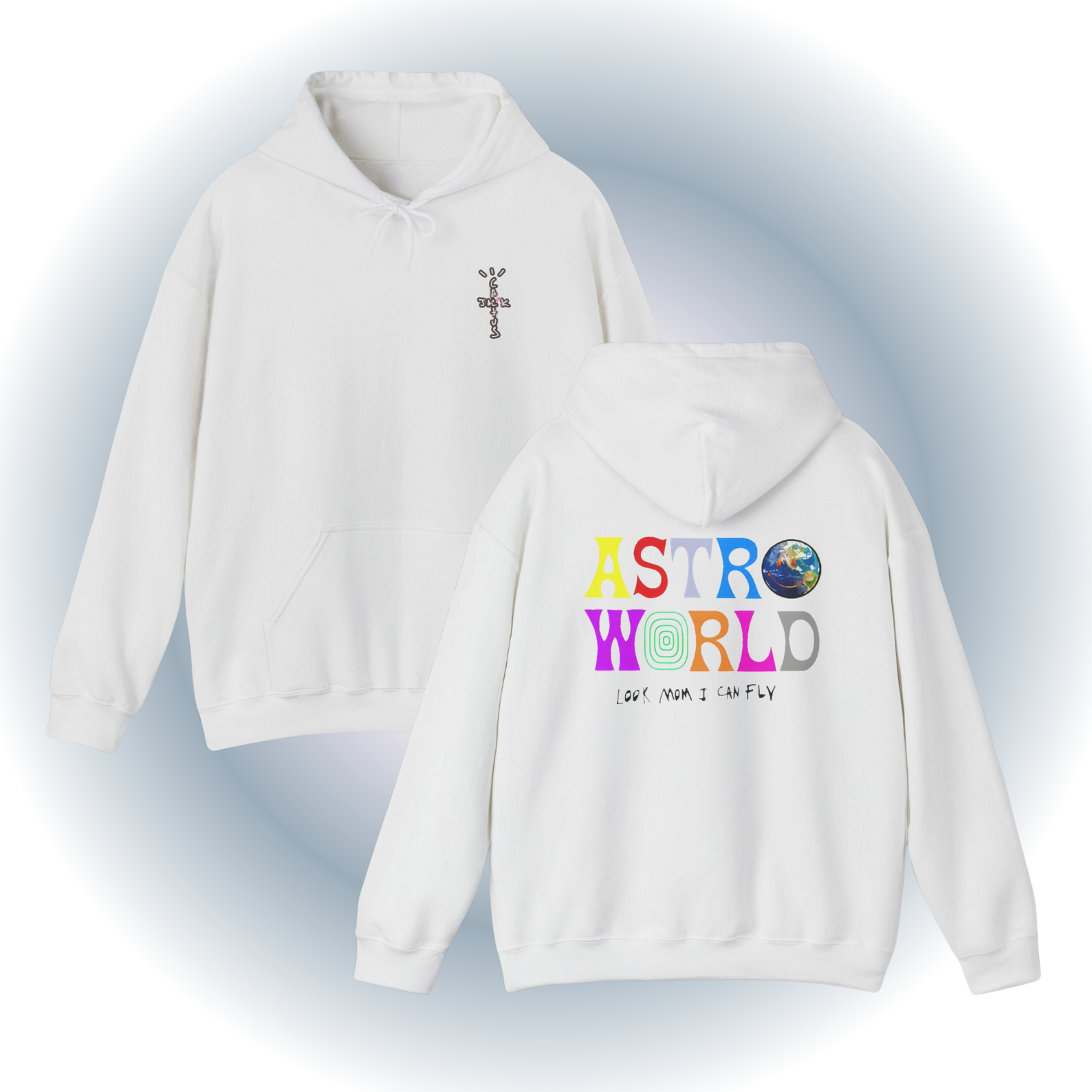 Travis Scott Astroworld Hoodie - Look Mom I Can Travis Scott Astroworld Hoodie - Look Mom I Can