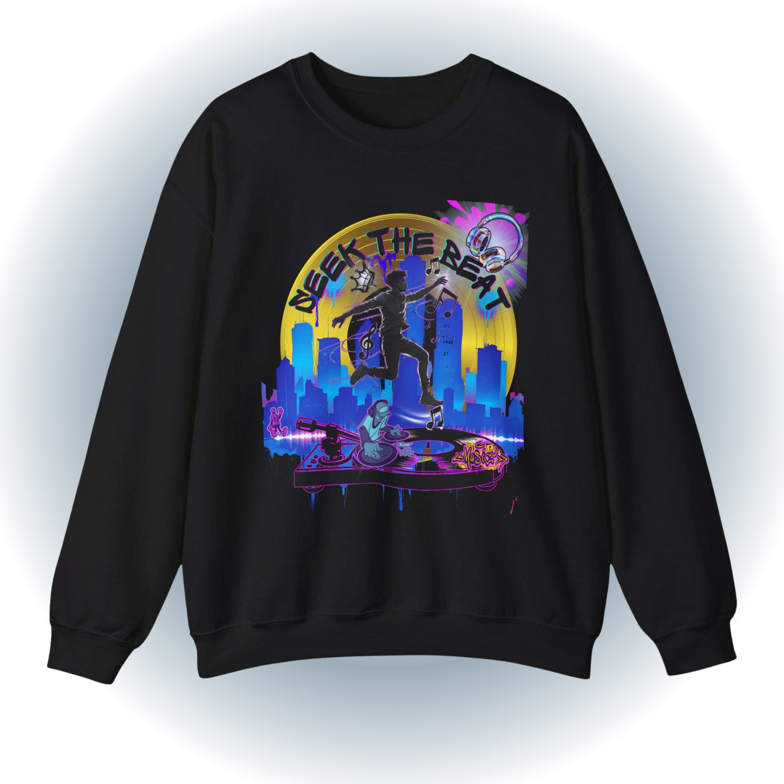 Deek The Beat Sweatshirt - Urban Hip Hop Style